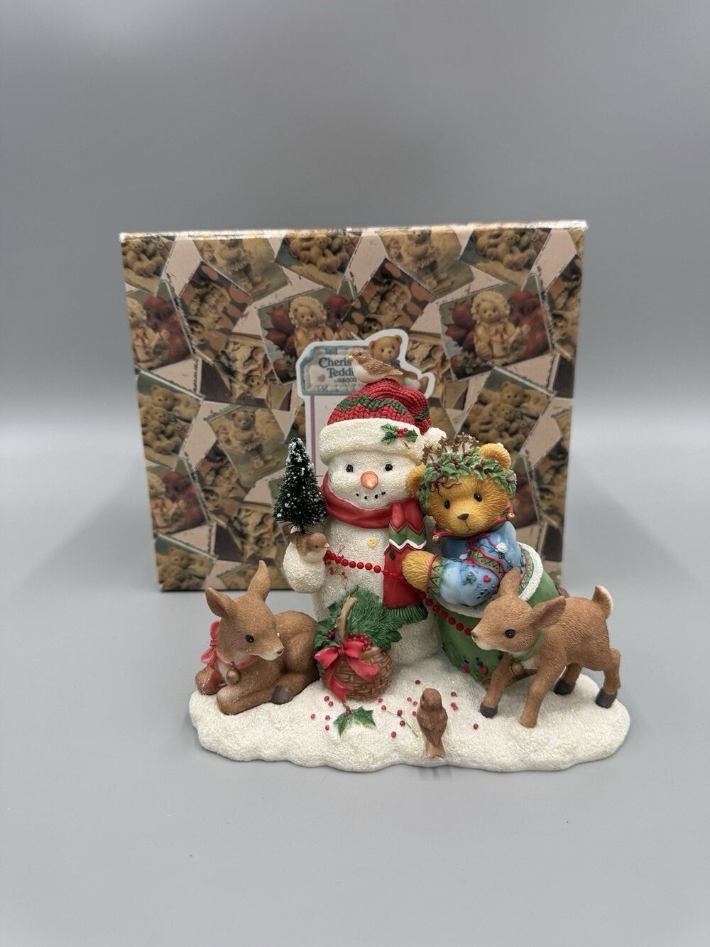 1999 Cherished Teddies Cherish Yesterday Dream Tomorrow Live Today Star 534250